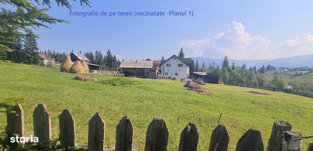 Neagra Sarului - Saru Dornei, Teren S = 6450 mp; 13 km de Vatra Dornei