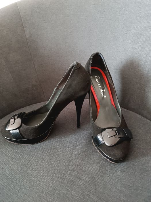 2 perechi Pantofi si sandale cu toc inalt 12 cm