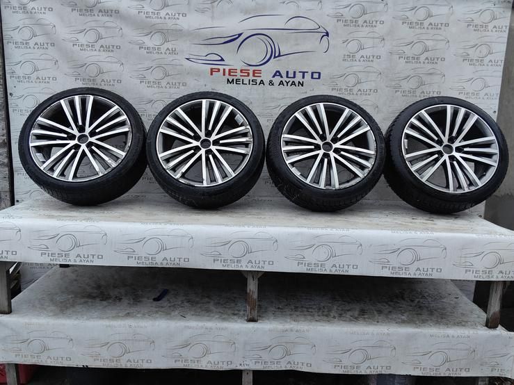 Set jante Skoda Superb 3 Sirius 19” 8J ET44 5X112 CB57.1 Anvelope iarn