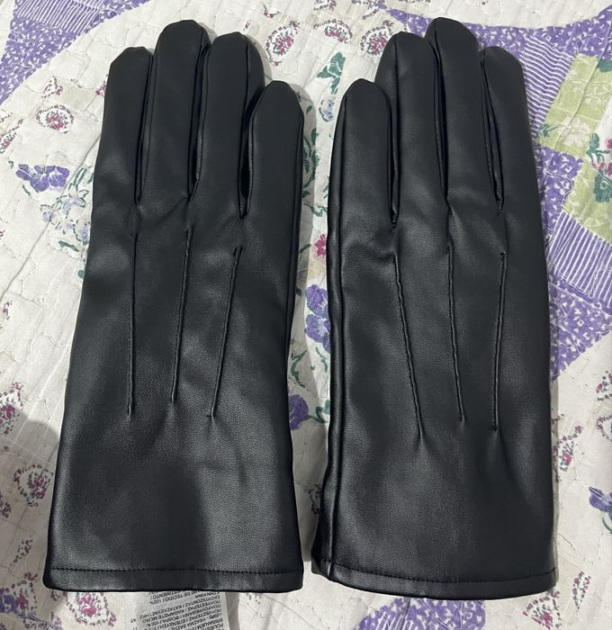 Мужские кожаные перчатки