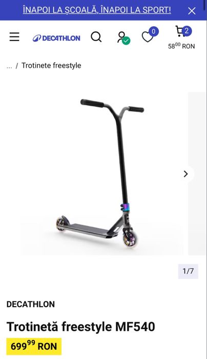 Trotineta freestyle MF 540