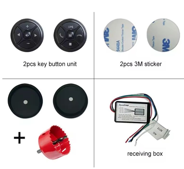 Comenzi volan dedicate tabletă navigație MP5 sau Android