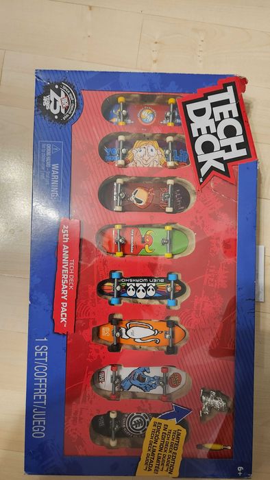 Set 8 Tech deck skate de mana