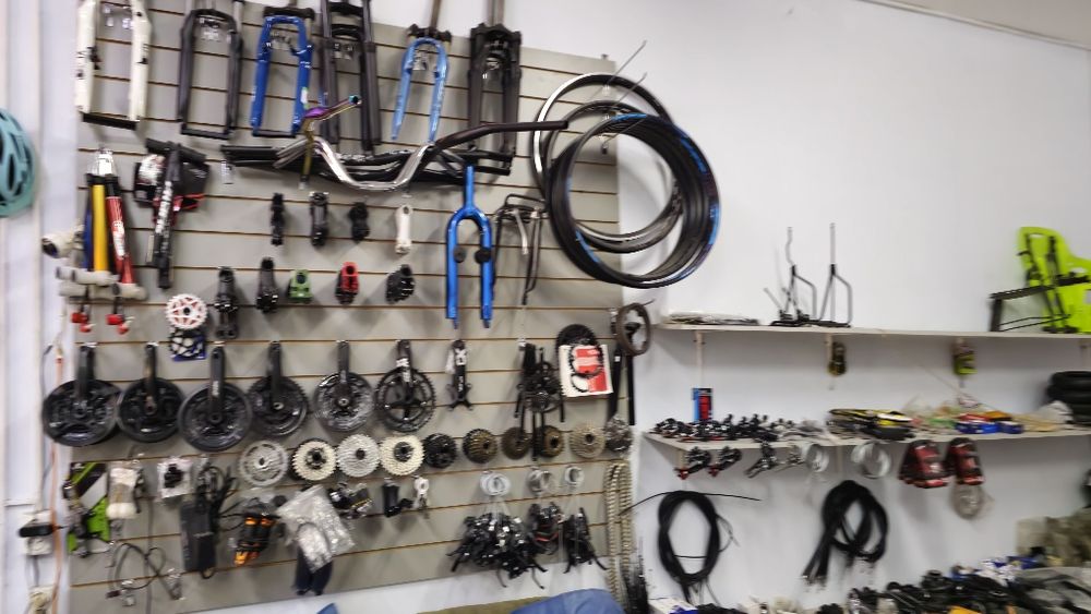 Запчасти для любых велосипедов