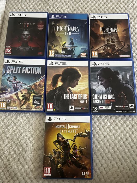 Игры на playstation 4-5