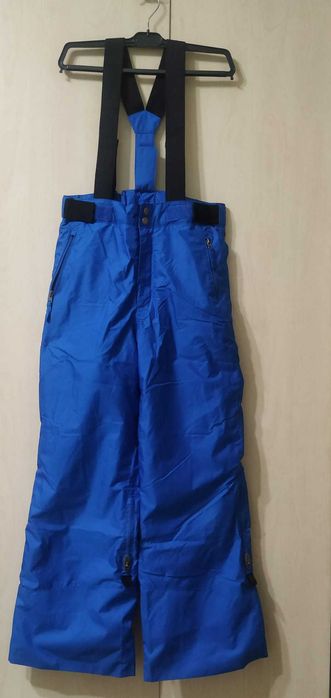 Vand Pantalon călduros impermeabil ski PNF500 Albastru 143-162 cm