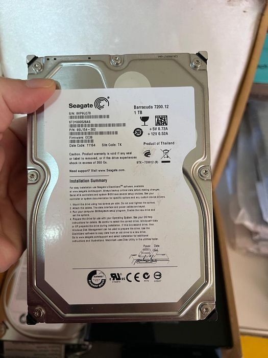 Жёсткие диски HDD, Косшы