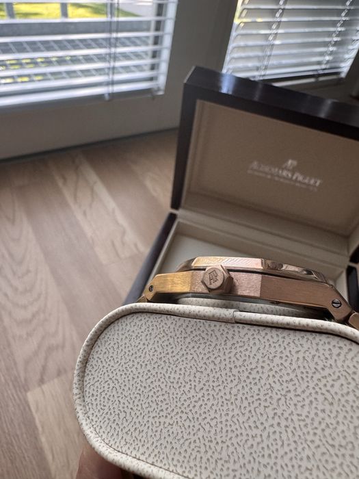 AP Royal Oak Skeleton Rose Gold