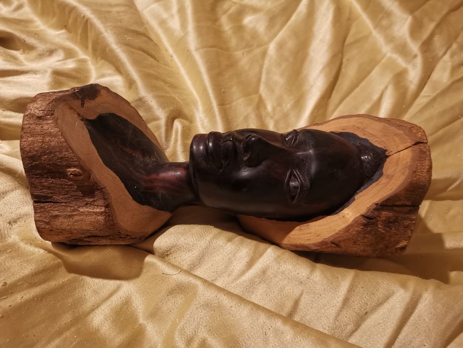 Абанос дърворезба Африка Руанда Първокласна на