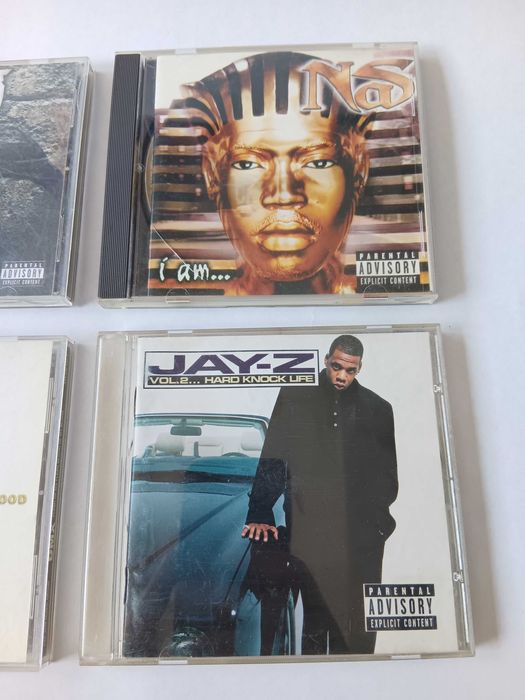 CD Hip Hop vechi, Nas, Jay Z, DMX ,muzica veche compact disc