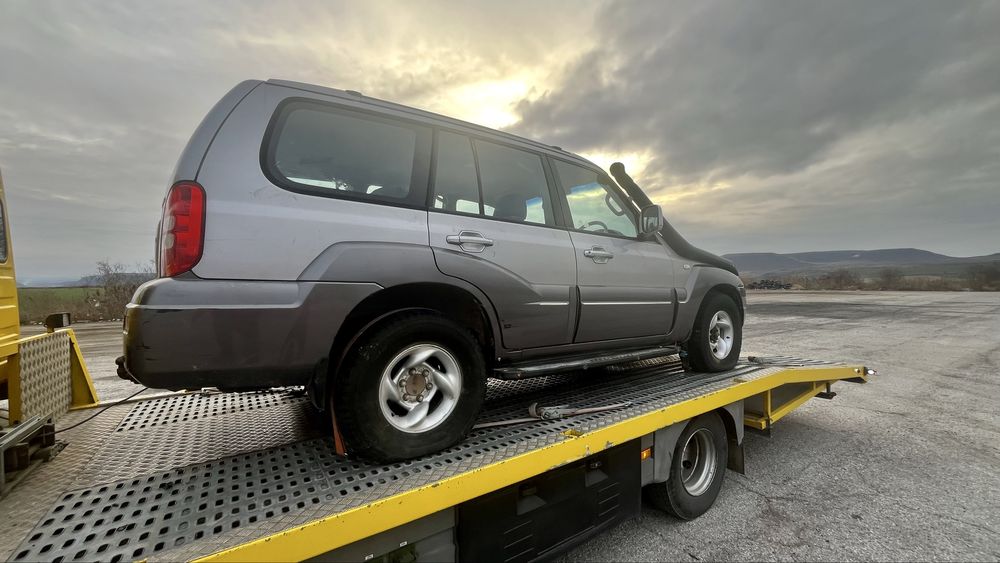 Hyundai Terracan Турбо Мотор Дюзи Фар Стоп Калник Стъкло Кулер Теглич