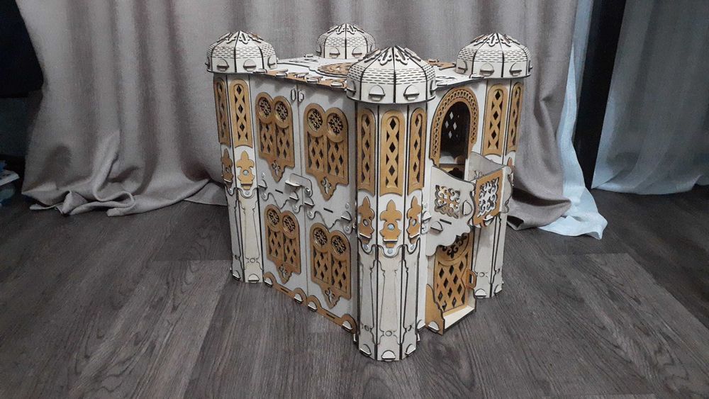 Кукольный домик в тюрском стиле.