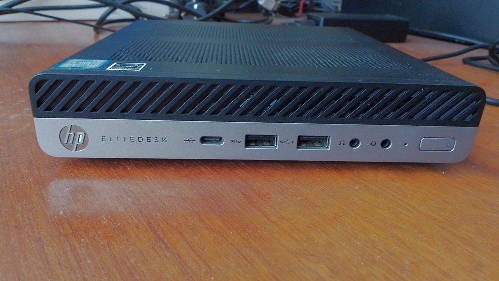Hp Elitedesk 800 G4 mini i7 8700 16gb ram WiFi BT ssd nvme 128gb hdd 320gb