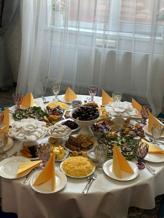 Аренда посуды и столов