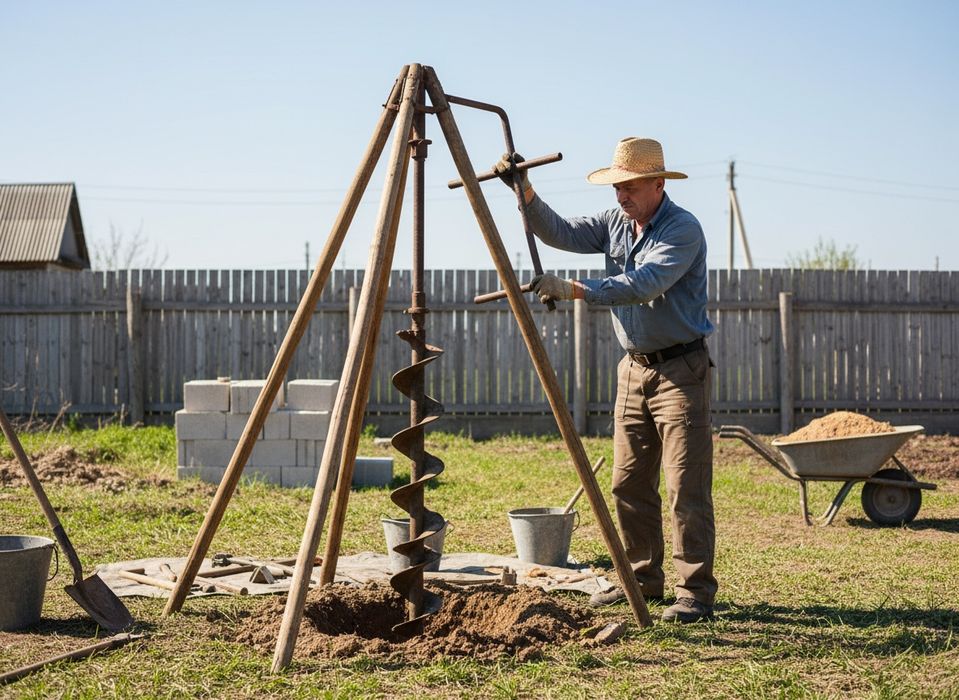 Бурение скважин!