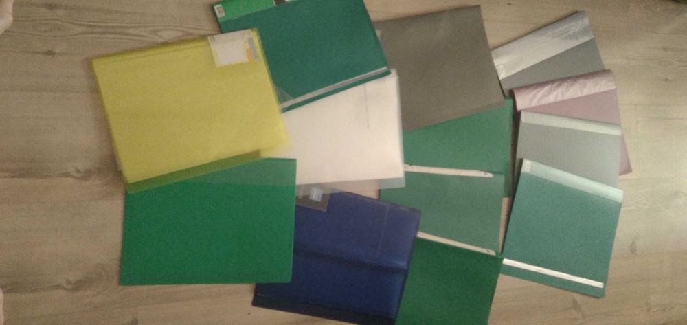 Папки, регистратор, скоросшиватель б/у