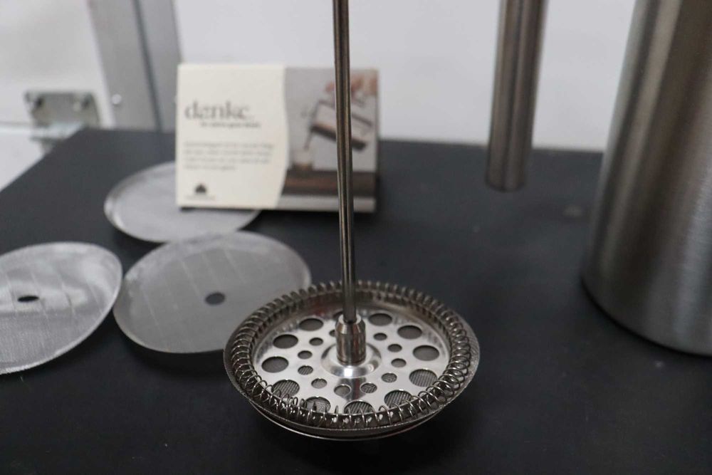 Френска преса Groenenberg,неръждаема стомана, 0,600мл, двустенна стена