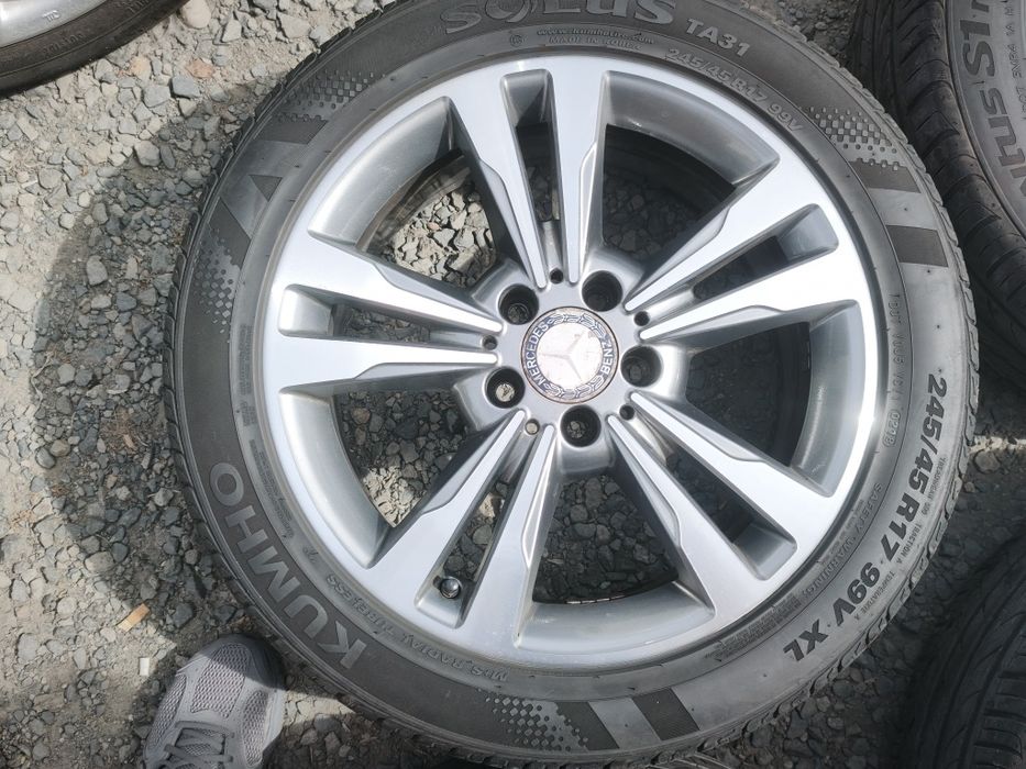 Ал.джанти двуцветни от Мерцедес  17"5х112