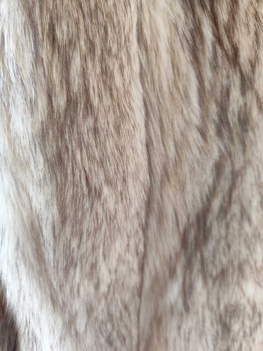 Дамско палто от естествена лисица