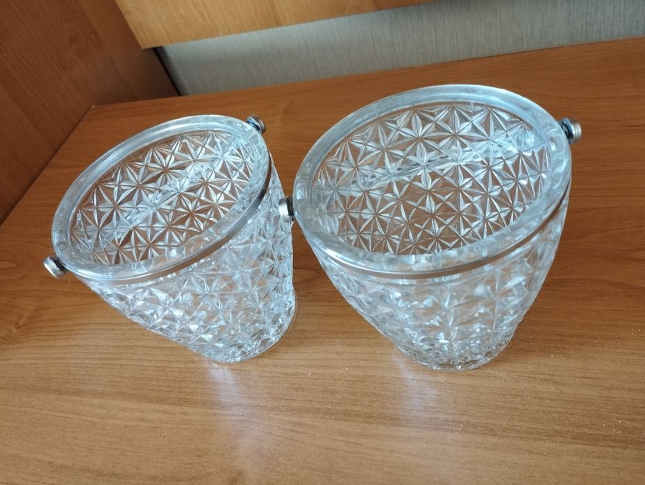 Ведёрки богемские для льда, 2 шт