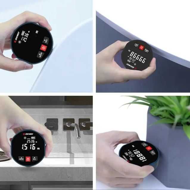 Yugori aniqlikdagi lazerli va gʻildirakli oʻlchagich/roʻlik o'lchagich