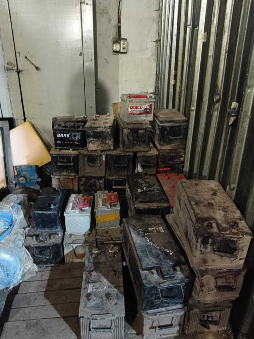 Аккумуляторы отработанные