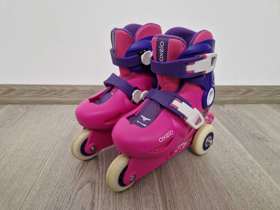 Role copii Oxelo 26-28 – reglabile, stare foarte bună