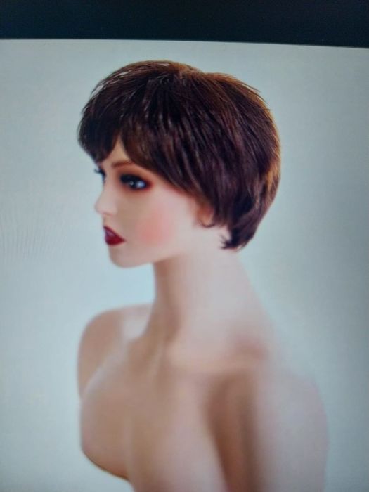 Vand peruca R 21 bob breton scurta castanie satena