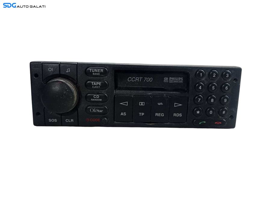 Unitate Radio CD CCRT 700 Philips Opel Astra G 1998 - 2007 Cod 13105638 [L6386]