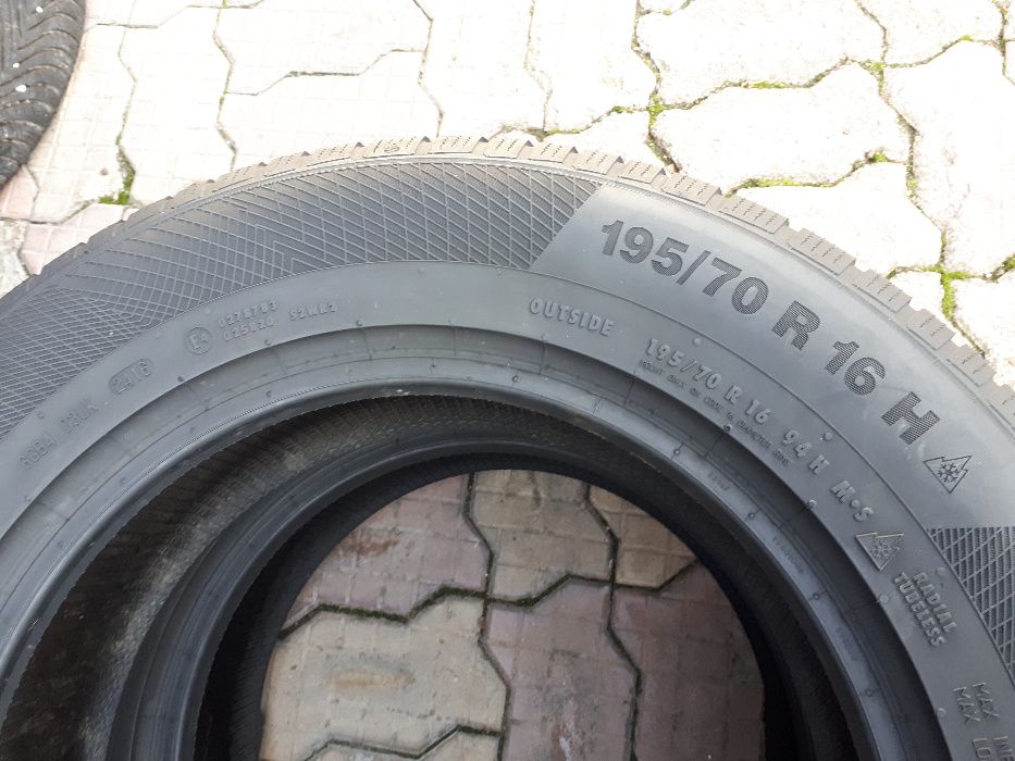195 70 16,4buc iarna CONTINENTAL,Winter Contact,TS 850P,6,6mm