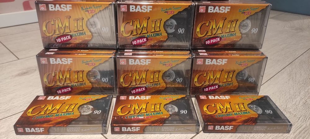 Casete audio BASF sigilate