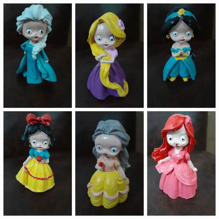 Гипсови фигурки за оцветяване.