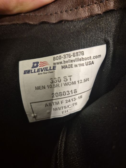 Bocanci militari americani Belleville, 8R, 9R, 10,5 R
