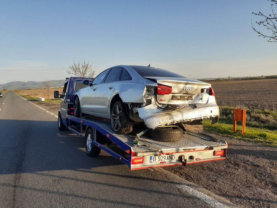Tractari auto NON STOP Platforma Vulcan Petrosani defileu Transport