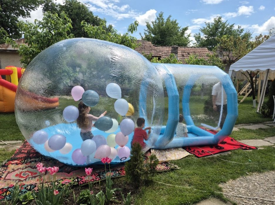Bubble house,tobogane gonflabile!