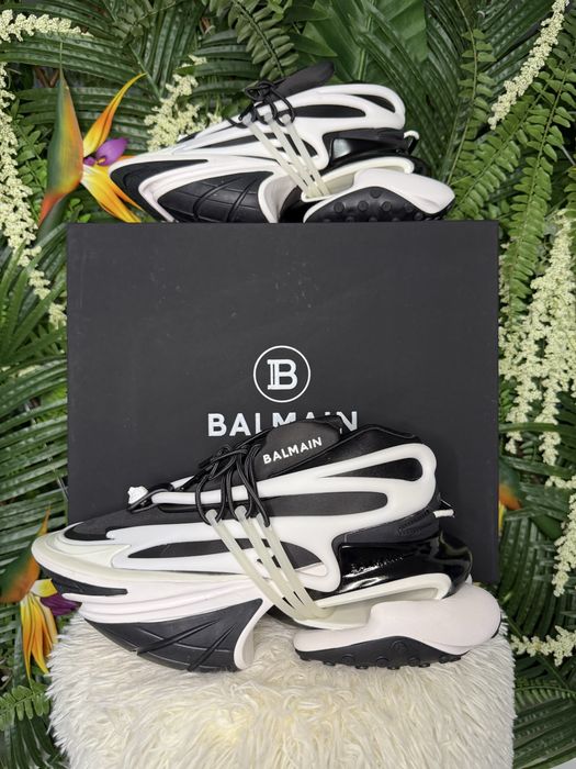 Balmain Unicorn Black White