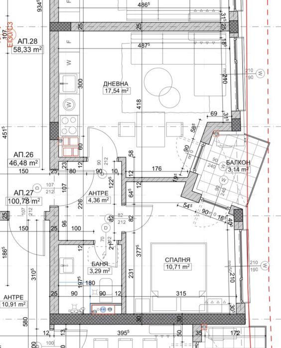 Продава се Двустаен апартамент в София, Надежда 4 - 57 кв.м за 2106 €/кв.м - Снимка #3