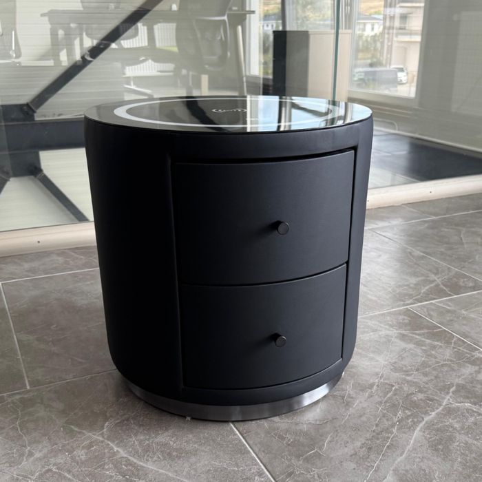 Noptiera Smart Incarcare 15 W / amprenta / led 3 culori