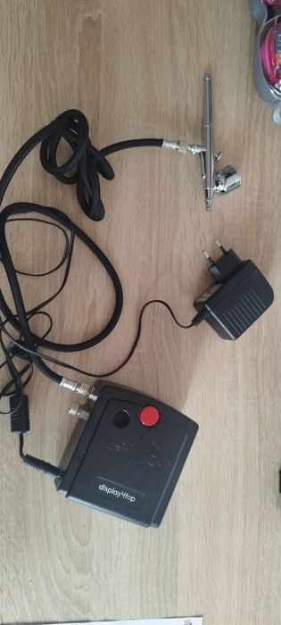 set compresor aerograf