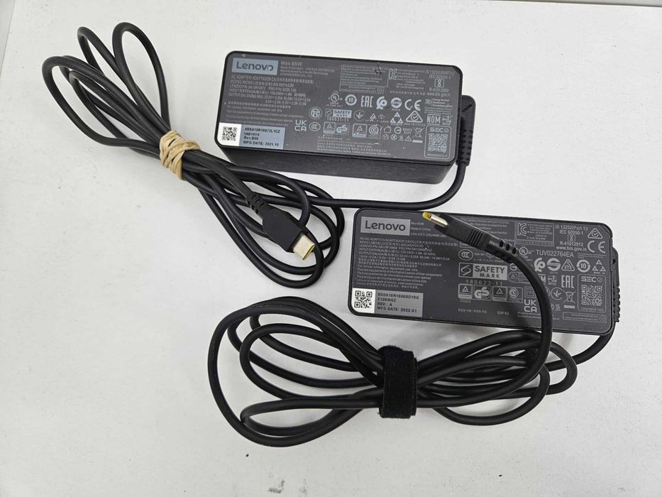 +Гаранция! Зарядно захранване за лаптоп Type-C Dell Lenovo HP 65W