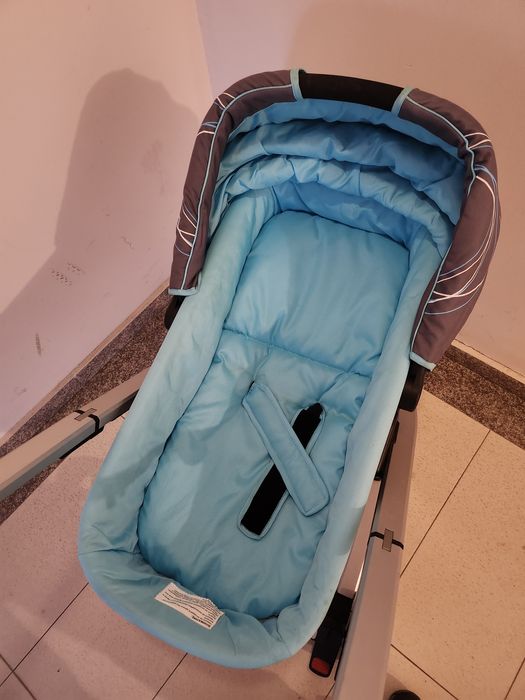 Детска количка Cangaro бебешка количка с два коша супер запазен