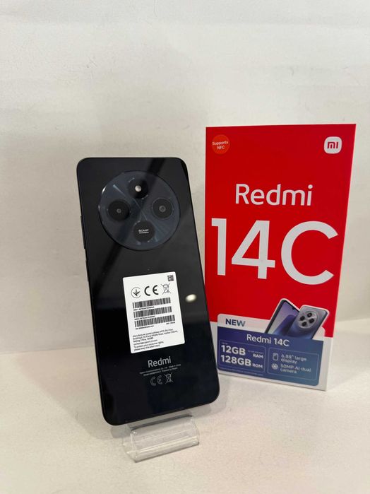 Xiaomi Redmi 14C, Midnight Black, 128GB/6GB RAM, impecabil!