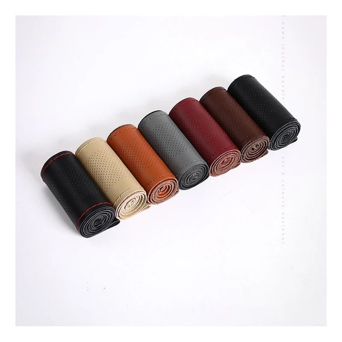 Husa Volan Piele Ecologica Premium / Husa Volan Universala cu ac / ață