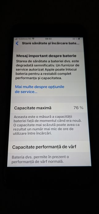 Vand schimb Iphone  8 plus black