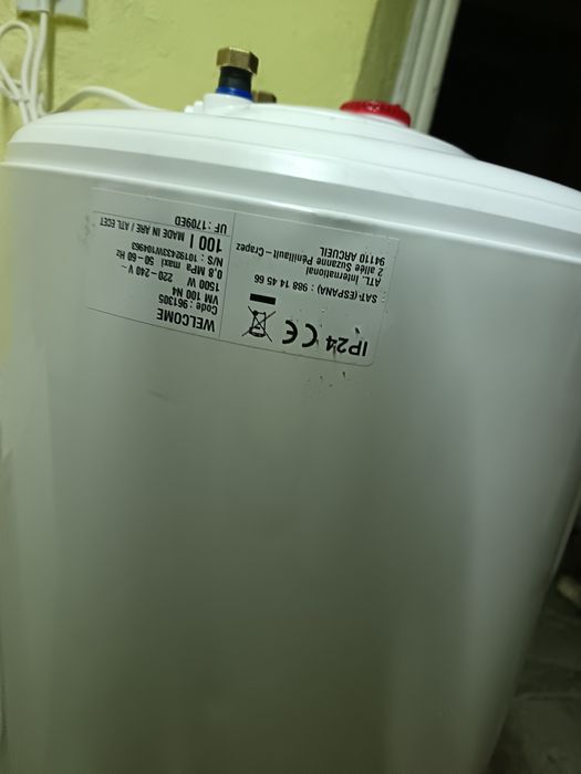 Boiler electric 2 bucăți de 75l și unul de 100l