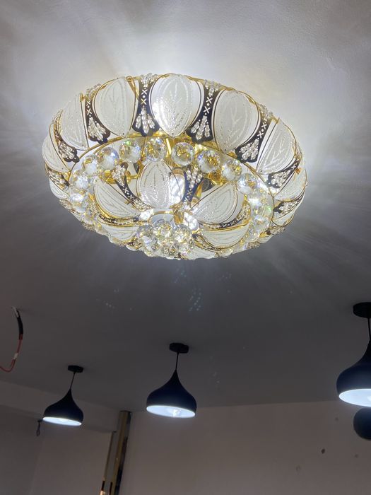 Super pret  Lustra noua de cristal Moderna de Lux