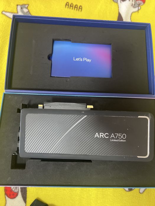 Placa Video (GPU) Intel ARC A750 8gb VRAM