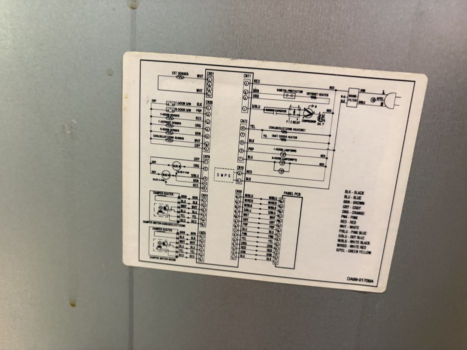 Холодильник Samsung 83x75