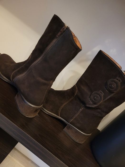 Cuzme damă piele naturala întoarsă