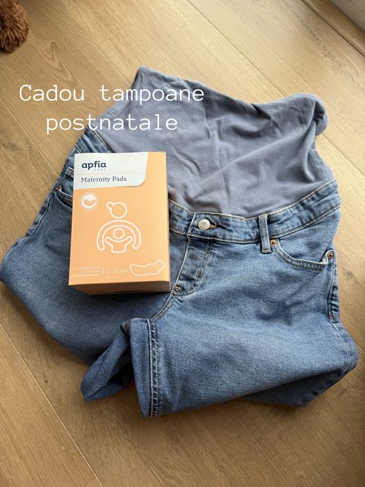 Blugi maternitate H&M - marimea M + cadou